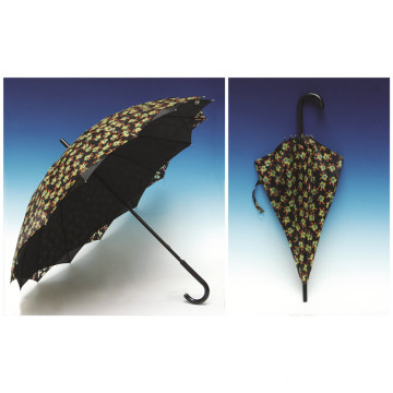 Manual Open Double Layers Straight Umbrella (SK-004)